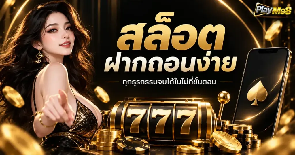 สล็อต ฝากถอนง่าย ทุกธุรกรรมถูกออกแบบให้จบได้ในไม่กี่ขั้นตอน